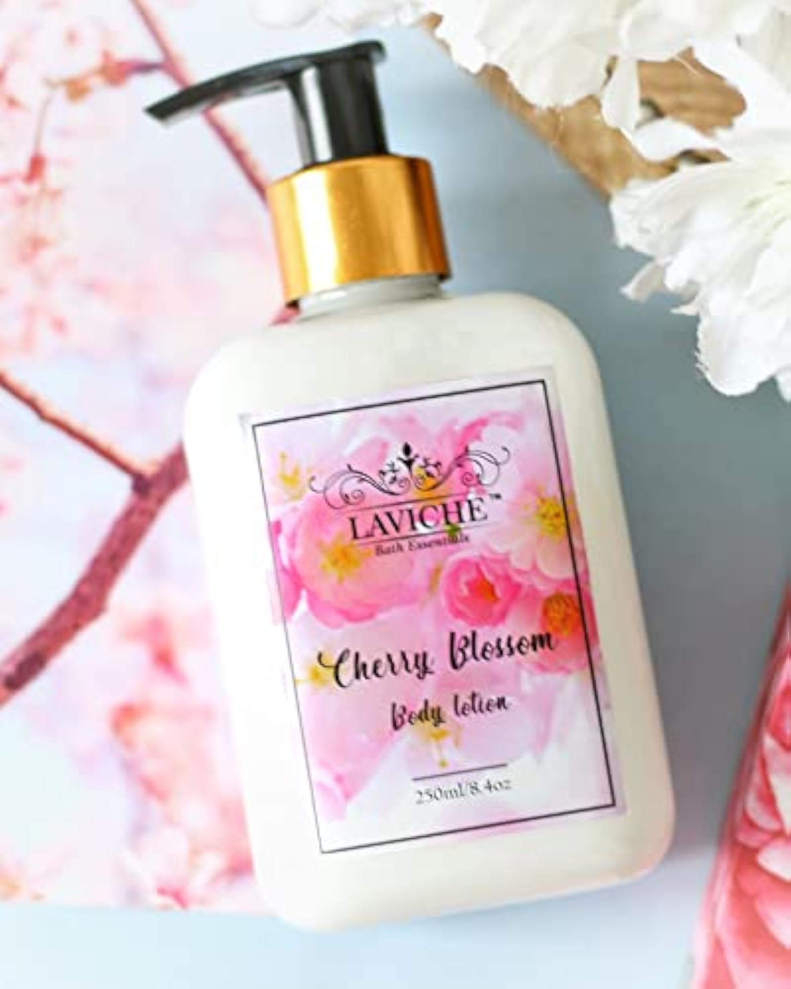 Cherry Blossom Body Lotion for Soft & Supple Skin, 250Ml