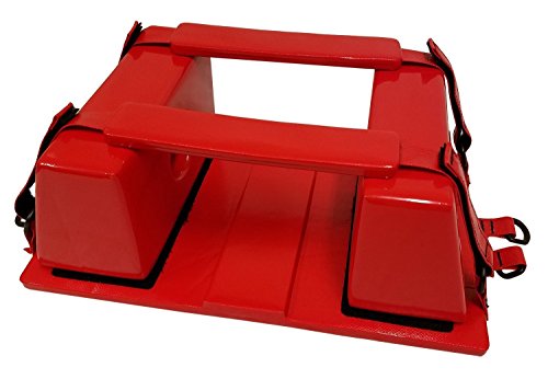 Global Safety We Are Here to Keep You Safe Orange Emergency Head Immobilizer with Straps