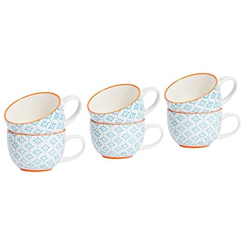 Nicola Spring Vintage Style Coffee Cups Cover