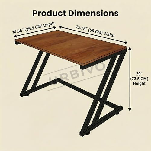 Image of Z-Series Microwave Oven Stand for Kitchen Microwave Stand for Kitchen Platform Wooden Top Metal Frame OTG Stand 40 kg Rust-Resistant 58x36.5x41 cm