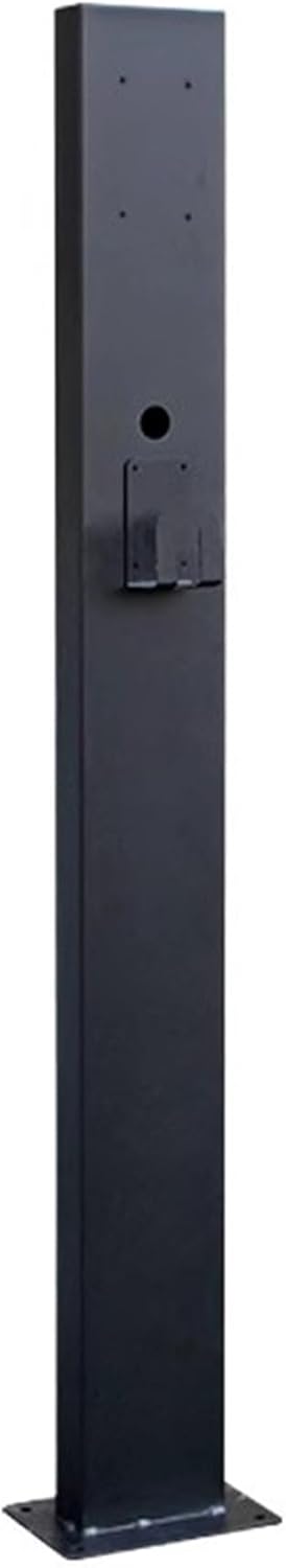 Outdoor EV Charger Pedestal Stand - Freestanding Electric Vehicle Charging Station Column, Floor-Mounted Charger Stand for Electric Cars, Durable Charging Pile Support