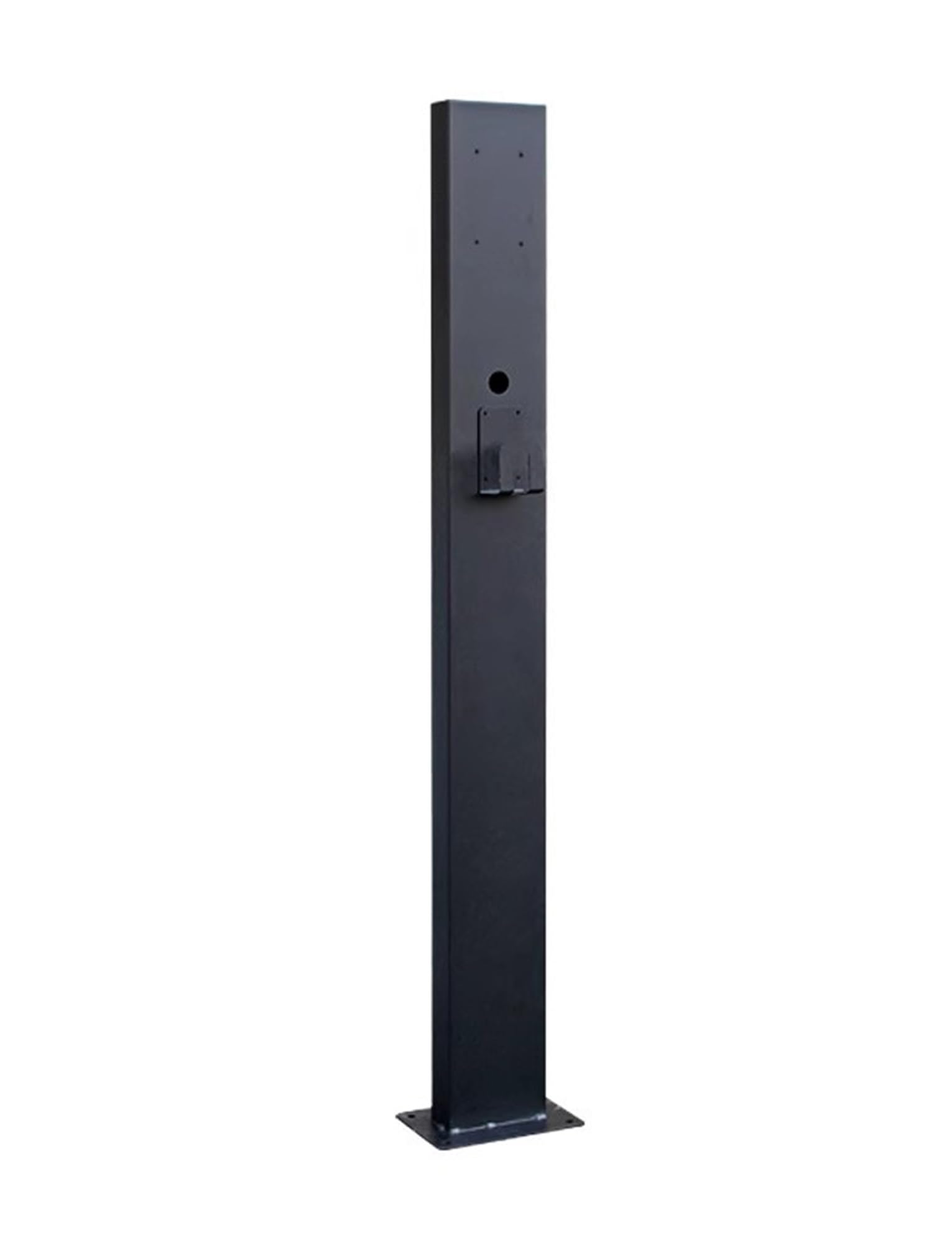 Socle durable et support pour borne de recharge de véhicules électriques au sol