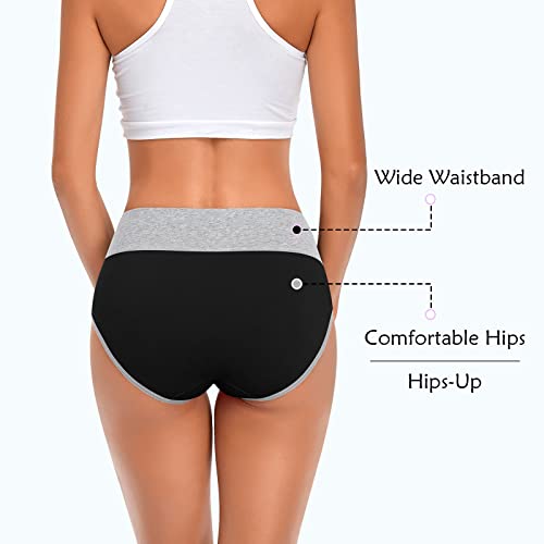 Culayii Postpartum Underwear For Women High Waisted Cotton Underwear Soft Breathable Panties Maternity Stretch Tummy Control C Section Briefs Large #TOP4