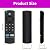 Voice Remote Replacement (3rd Gen) Fit for All Fire-Series Smart TVs Cube/4K Max/4K/Stick/Stick Lite, Smart TV, Compatible Hisense, TCL, Insignia-Toshiba-Pioneer-Smart TV, Not for Roku/Sumsung