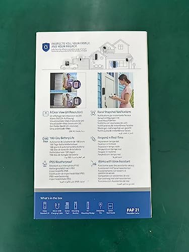 Eufy Security AK-194644180591 Wireless Add-On Video Doorbell thumb #8
