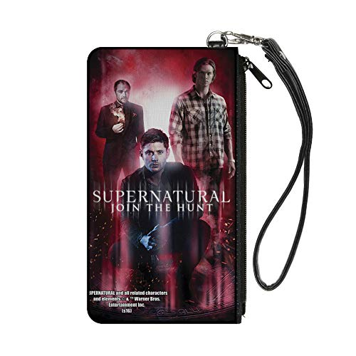Buckle-Down Portefeuille zippé Supernatural Small, Multicolore, 6.5