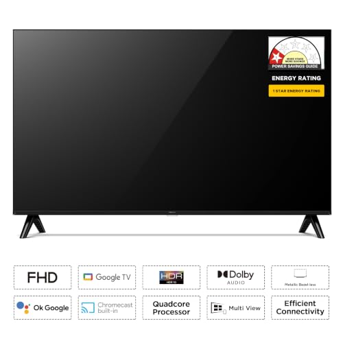 Image of iFFALCON 101 cm (40 inches) FHD Smart Google TV | Dolby Audio 20 watts | HDR 10 | Metallic Bezel-Less | Multiple Viewing Mode | 40S55