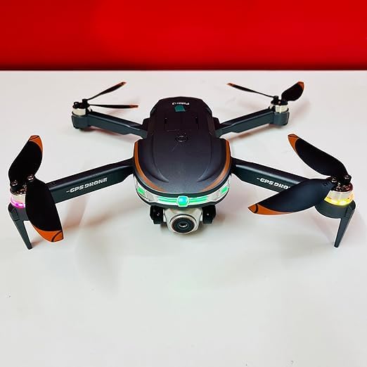 Image of S28 GPS Camera Drone | Foldable Quadcopter with HD Camera, GPS Auto Return, Follow Me Mode & Brushless Motors | Remote Control Drone