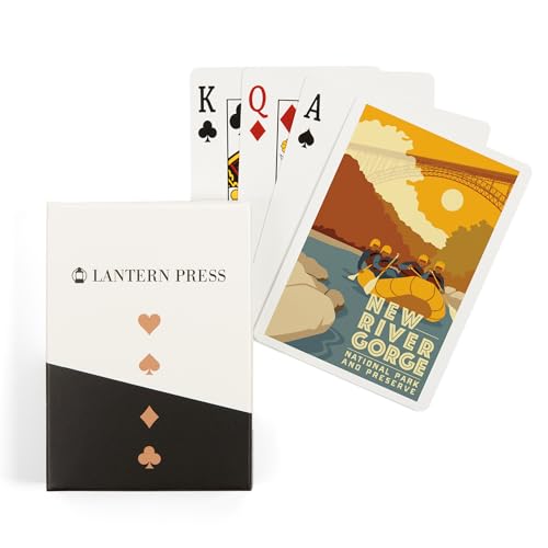 Lantern Press Canyon Rim naipes póker adultos 52 cartas