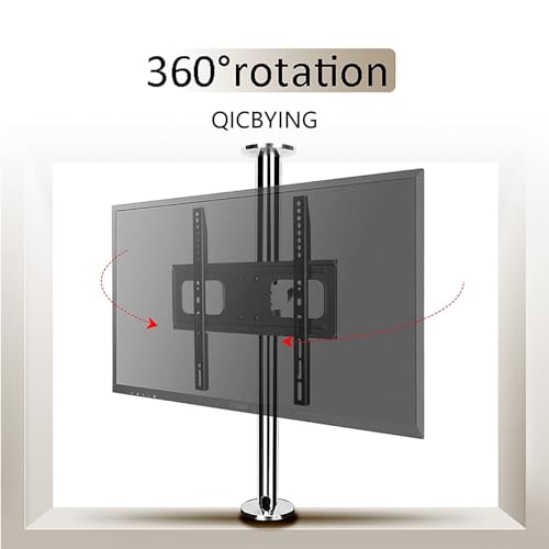 Support TV pivotant et inclinable pour table et meuble de salon