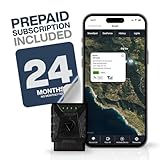 LandAirSea Sync + 24 Month No Monthly Fee. Global GPS Tracker for Vehicles. Real-Time Tracking for Vehicle, Assets, Teens, and Elderly.