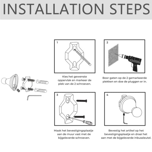 Newfun 8Pcs Matte Black Bathroom Hardware Set - Includes 2 * 24 Inch Towel Bar, 2*Toilet Paper Holder, 2* Towel Ring, 2*Robe Hook,2 Pack 4Pcs Bathroom Accessories Set Stainless Steel Wall Mounted #TOP6