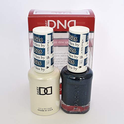 DND Gel & Matching Polish Set #526 - Sea By Night. Buy 5 any colors get 1 Diamond super fast drying top coat 0.5 oz Free