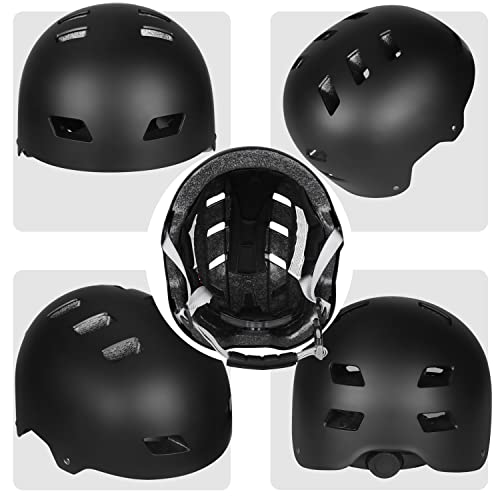 Skateboard Bike Helmet For Men,Woman,Kids Bicycle Helmet For Adults And Ages 8-14,Youth Scooter Helmets For Multi-Sports Cycling,Roller Skate Inline Skating Longboard Medium Size 54-57 Cm/21.3"-22.4" #TOP1