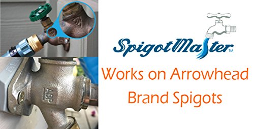 image for 2-Pack: SpigotMaster ~Vacuum Breaker Adapter~ Converts an Arrowhead PK