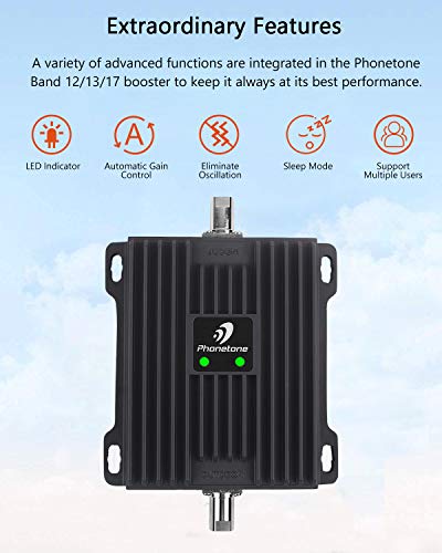 Cell Phone Signal Booster for Car, Truck and SUV - Enhance 4G Data and Volte for Verizon, AT&T and T-Mobile - Dual 700MHz Band 12/13/17 Cellular Repeater Antenna Kit for Small Vehicle. - Thumbnail 7
