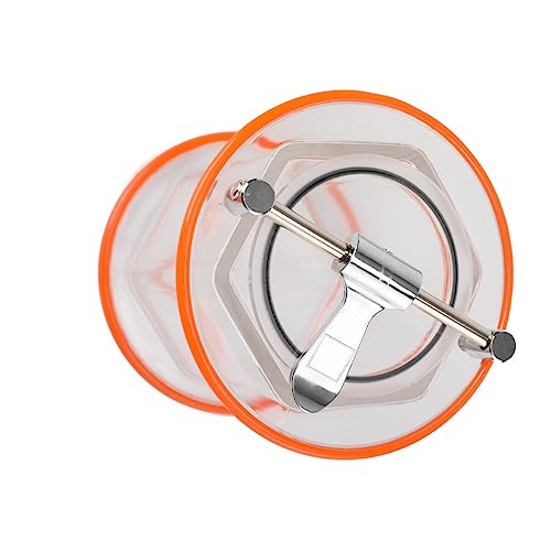 SUDEG Poliermaschinen Poliertrommel Kugelmühle Rotationspolierer Poliermaschine mit Timer,Rotary Tumbler Poliertrommel für Schmuck Hardware Polieren 220 V 3 KG