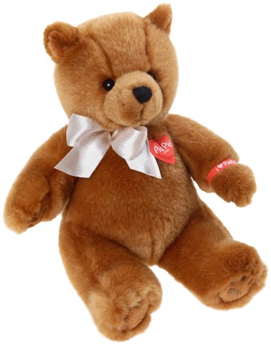 Heinrich Bauer 17077 Pia Pia Club - Peluche de oso (25 cm) color marrón [Importado de Alemania]