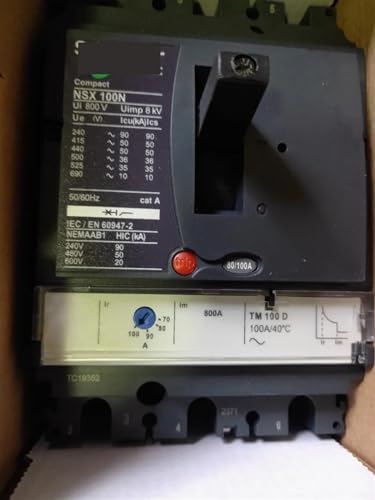 Disjoncteurs électriques COMPACT NSX 3P 100A LV429840 triphasé 415V