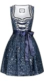 PERFEKT KOMBINIERBAR - Dieses Dirndl macht mit Dirndlbluse und Trachtenjacke Ihren Look für das Oktoberfest komplett, auch ideal für festliche Anlässe wie Hochzeiten.
