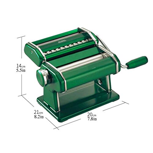 xinxinchaoshi Pastamaker Noodle Maker Edelstahl manuelle Nudel-Maschine Rollen-Maschine Dicke eingestellt Werden kann… – Bild 3