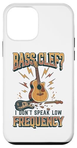 I Don't Speak Low Frequency Funny �A�R�[�X�e�B�b�N�M�^�[ �X�}�z�P�[�X iPhone 12 mini �p