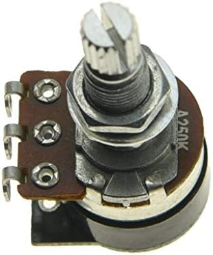 Shadow Kill Pot Guitar Bass Potentiometer with Push Switch to Kill the Sound Audio or Linear Taper A25K/A250K/A500K/B25K/B250K/B500K