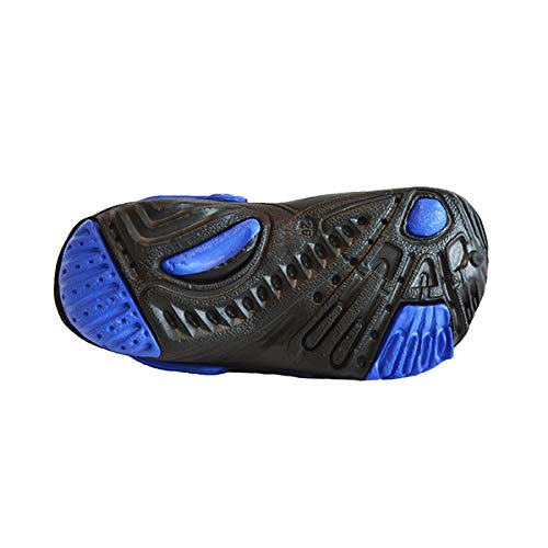 BABUCHE INFANTIL SANDÁLIA MASCULINA CARRO C011/020 - AS165 Cor:Preto/Royal;Tamanho:27