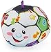 Fisher-Price Laugh & Learn Baby To Toddler Toy Singinâ€™ Soccer Ball Plush With Music & Educational Phrases For Ages 6+ Months