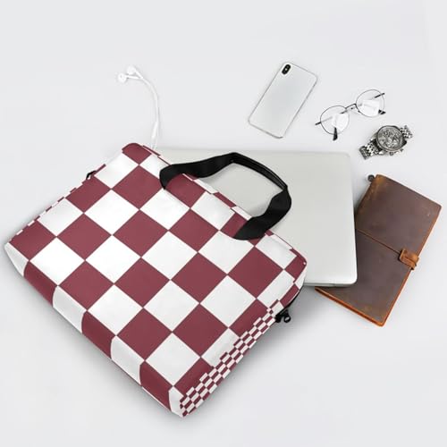 Maletín para portátil 15.6" Brown y blanco miniatura 7