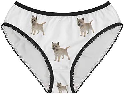 DogsMakeMeHappy Purebred Cairn Terrier Panties, Purebred Cairn Terrier Underwear, Briefs, Cotton Briefs