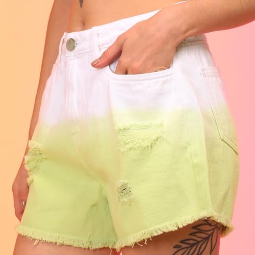 Image of Globus Women Shorts (3641883001 Neon Yellow XS)
