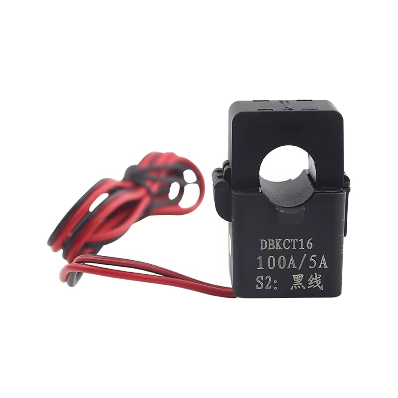 3PCS Split Core Current Transformer DBKCT16 - Easy to Install, Lightweight, Safe Low-Voltage Output, 0.5 Accuracy, 16 Window Size (50A-5A)