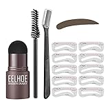 🎁【Multi-purpose】: In addition to modifying the eyebrows, you can also perfectly modify the hairline and forehead, Instantly Hair Root Concealer directly to cover up roots and it works Magic and it bonds seamlessly to your existing hair, super easy to apply.