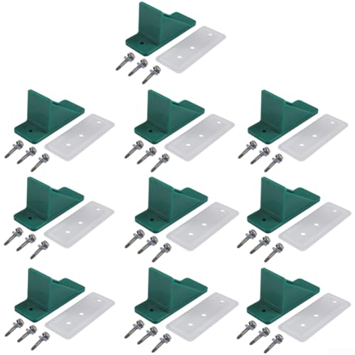 Kit de protección de nieve para techos de metal transparente para exterior con base robusta 4