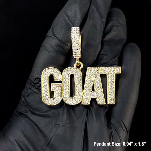 Techno Pave Men's Iced-Out Pendant Necklace – 24-Inch Chain, Hip-Hop Streetwear Jewelry3