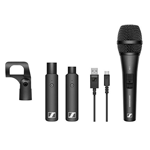 SENNHEISER Wireless Microphone System, Vocal Set (508484
