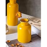 Ceramic Vase Set,Set of 3 Small Vases,- Modern Decorative vase,Suitable for Shelf Decor,Fireplaces Decor,Bookshelf, Living Room Table Décor,Fireplace & Entrance Decor。… - Image 3