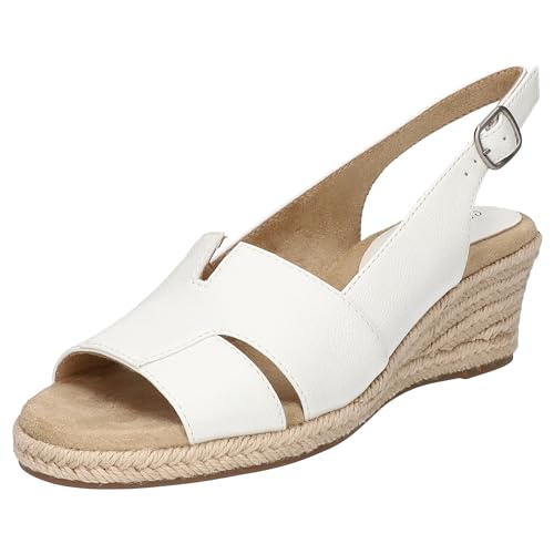 Semelle amortissante et coupe large avec Easy Street Resort blanc 7 X-Wide