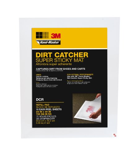 Scotch Painter's Tape DCR Dirt Catcher Super Sticky Mat Refill Pad