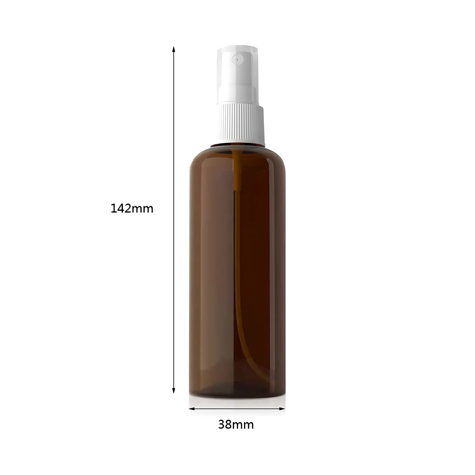 48 Stück Leer Kunststoff 100ml Weiß Sprühflasche Klein mit Weiß Feinen Nebel Sprühpumpe, Zerstäuber Pumpflasche Parfumzerstäuber Reiseflaschen Set für Wasser Alkohol