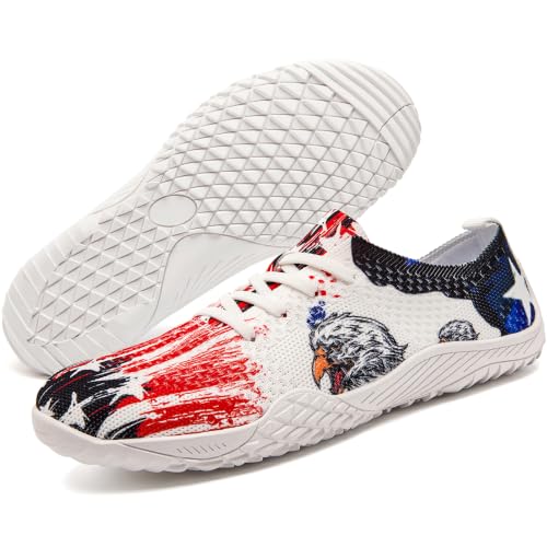 Image of Barefoot Shoes Women Tennis Gym Zero Drop Trail Minimalist Sneakers | Zero Drop 丨Minimalist丨Lightweight Material丨Breathable Mesh丨Non-Slip丨Machine Washable