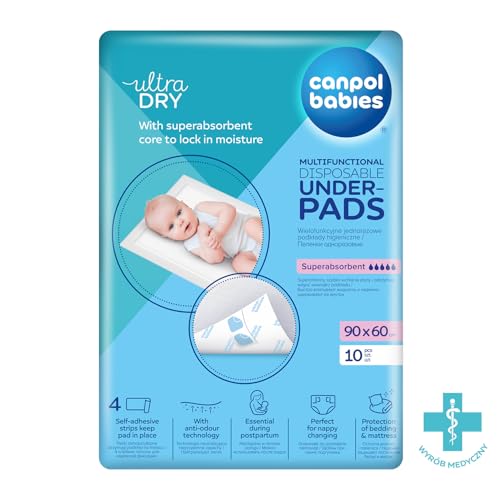 Canpol Babies Disposable Underpads Teli Monouso Per Il Cambio Del Pannolino Super Absorbent 10 Pz - 2