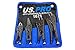 US PRO 1676 4pc Locking Pliers Set 5