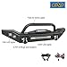 EAG Front Bumper with LED Lights and Winch Plate Fit for 07-18 Wrangler JK Offroad