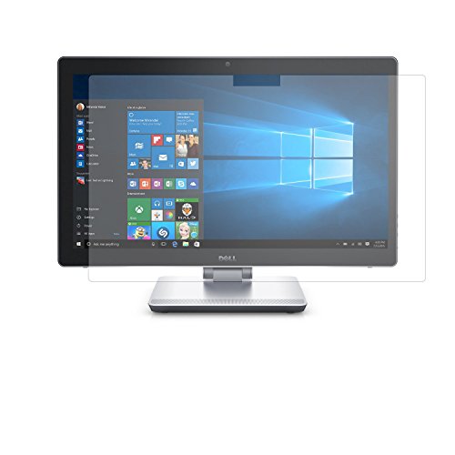 PcProfessional Screen Protector (Set of 2) for Dell Inspiron 24 7000 Series 7459 All-in-One Touchscreen Desktop High Clarity Anti Scratch Filter Radiation Microfiber Cloth