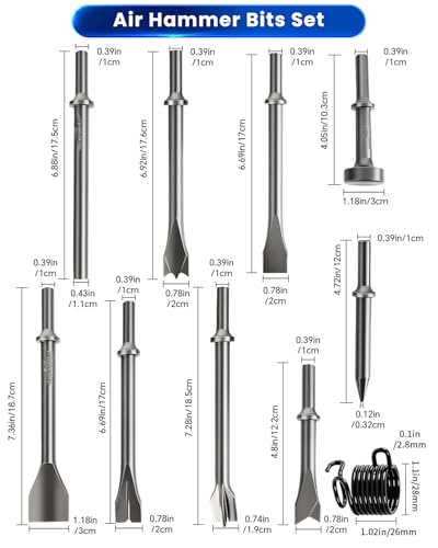 Brocas neumáticas para martillo neumático de mampostería azulejos hormigón ATPEAM 3