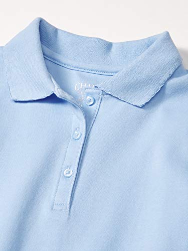 Chaps Girls School Uniform Short Sleeve Interlock Polo2