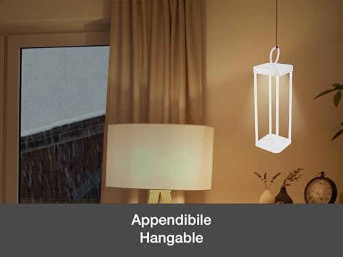Lanterne LED nomade pour table de jardin et camping BEPER intensité variable 12h autonomie - 6