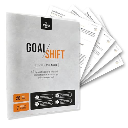 The Behavior Shift Goal Shift Planner - Undated Goal Setting